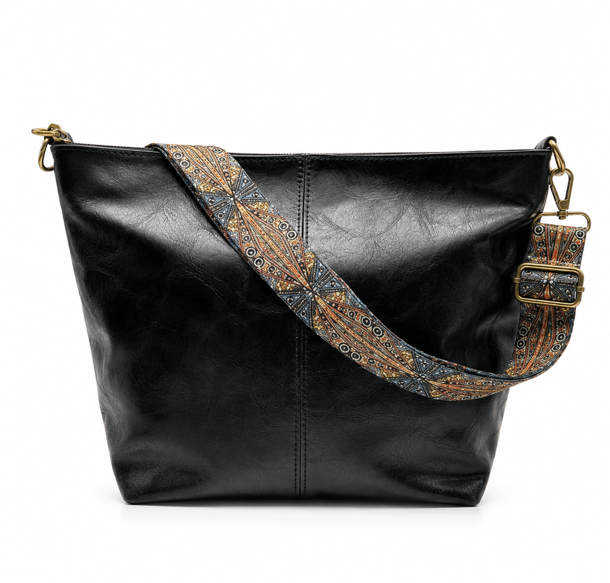 Alba’s Textured Carry | Shoulder Bag