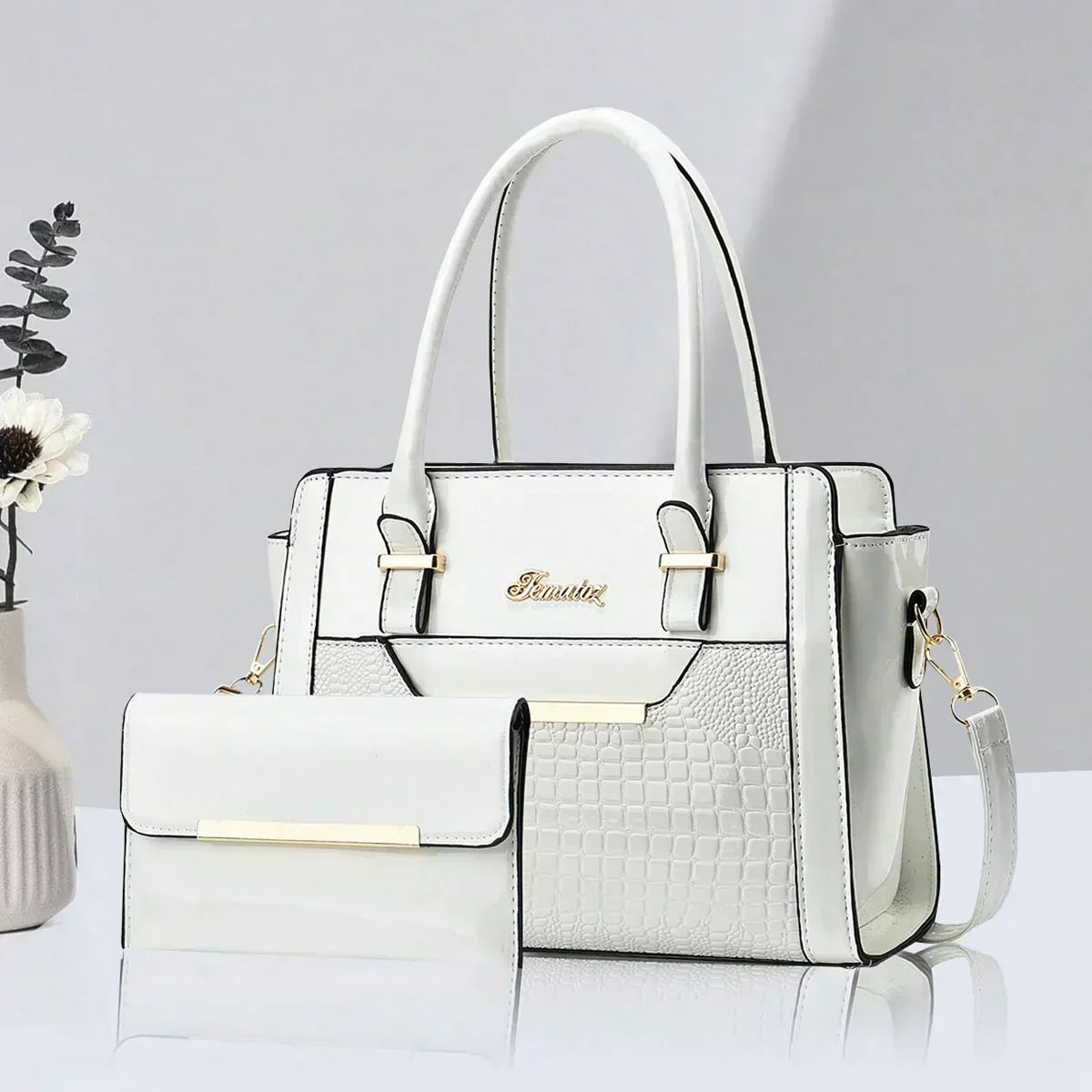 Gabriella - Bag and Wallet Kit in Leather