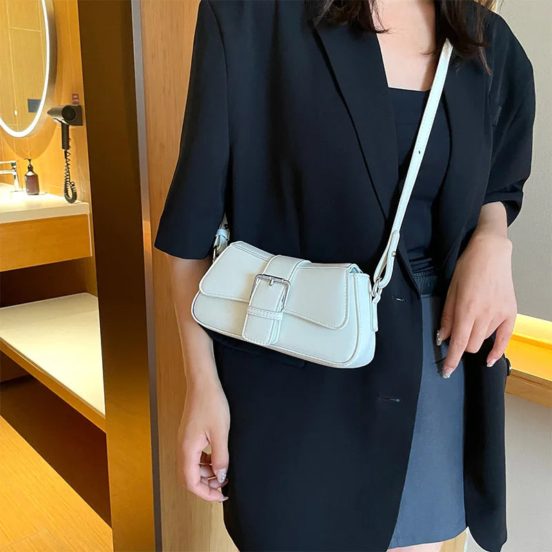 Lily - Stylish Leather Crossbody Bag