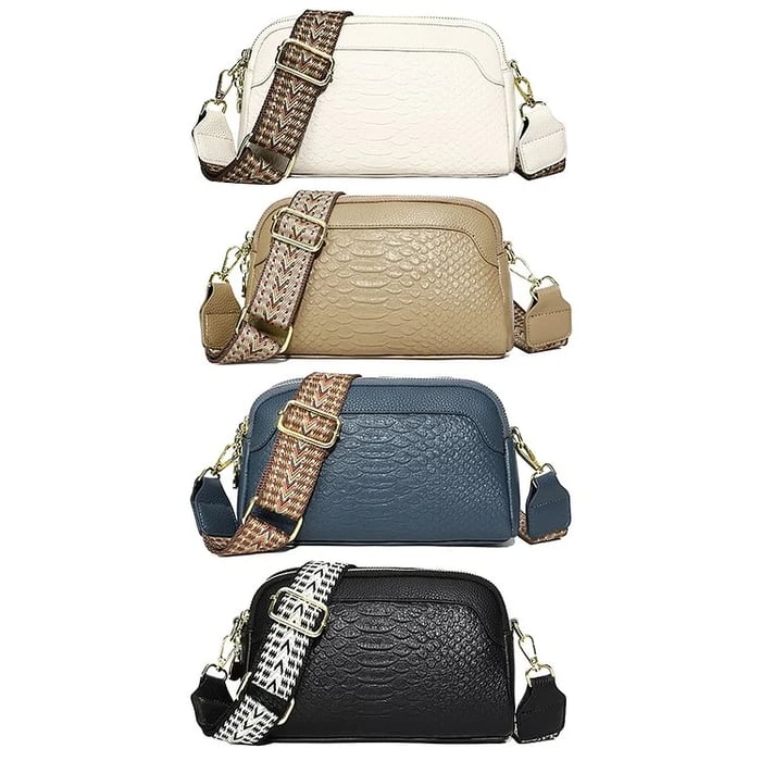 Clara - Prime Elegance Leather Crossbody Bag