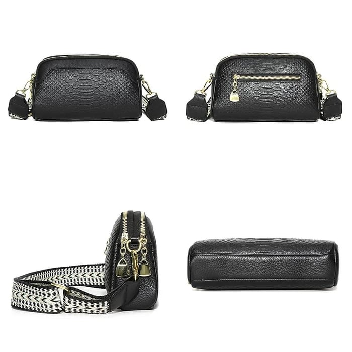 Clara - Prime Elegance Leather Crossbody Bag
