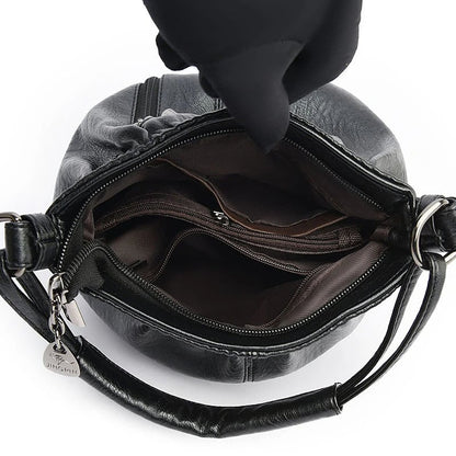 Louise - Vintage Charm Leather Shoulder Bag
