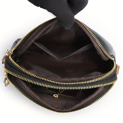 Gloria - Elite Luxury Leather Crossbody Bag