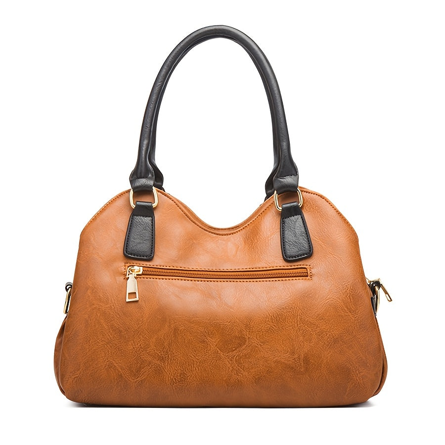 Zoe - Vintage 4-Piece Leather Bag Set