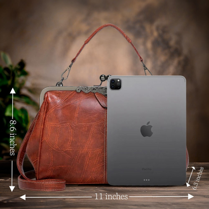 Evelyn - Vintage Classic Leather Bag