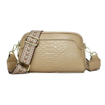 Clara - Prime Elegance Leather Crossbody Bag
