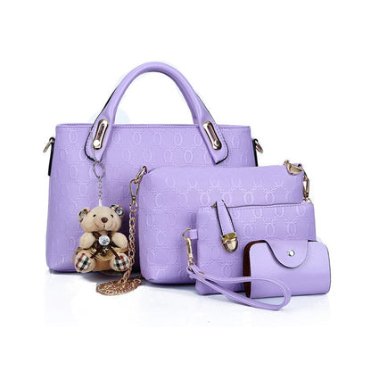 Grace - Legacy 4-Piece Leather Bag Set