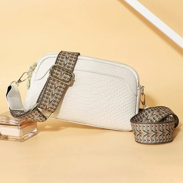 Clara - Prime Elegance Leather Crossbody Bag