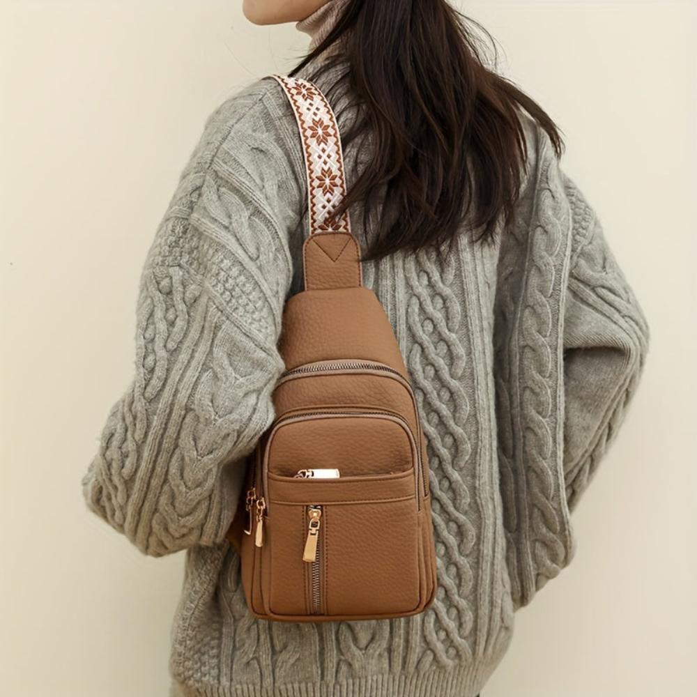 Anna - Vintage Luxe Leather Crossbody Bag