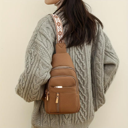 Anna - Vintage Luxe Leather Crossbody Bag