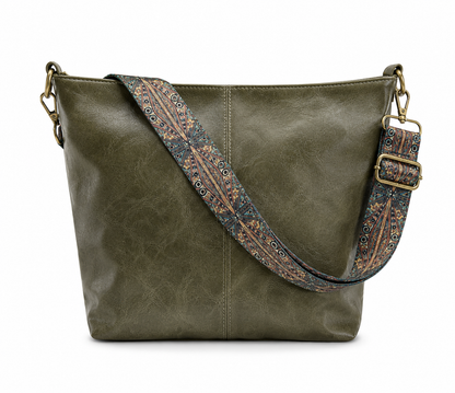 Alba’s Textured Carry | Shoulder Bag