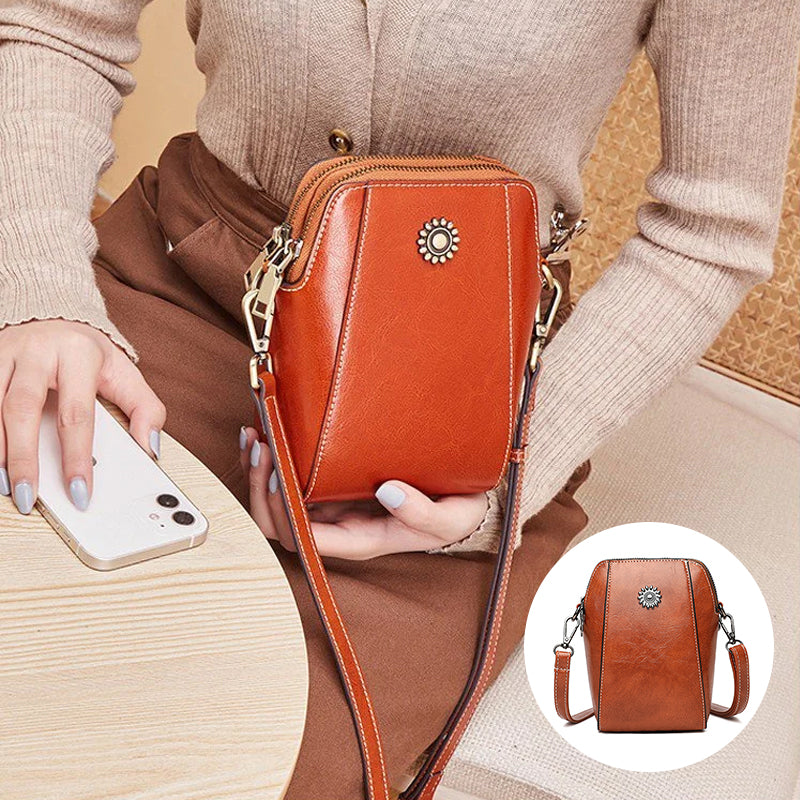 Wilma - Vintage Grace Leather Bag