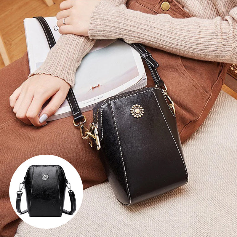 Wilma - Vintage Grace Leather Bag