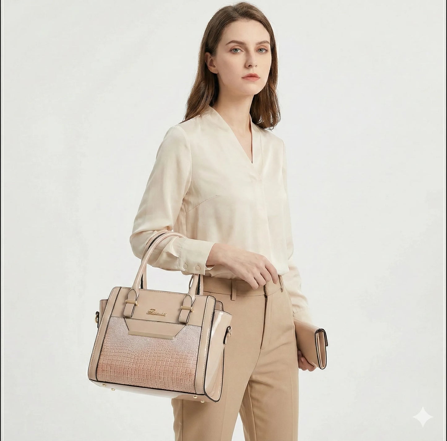 Gabriella - Bag and Wallet Kit in Leather