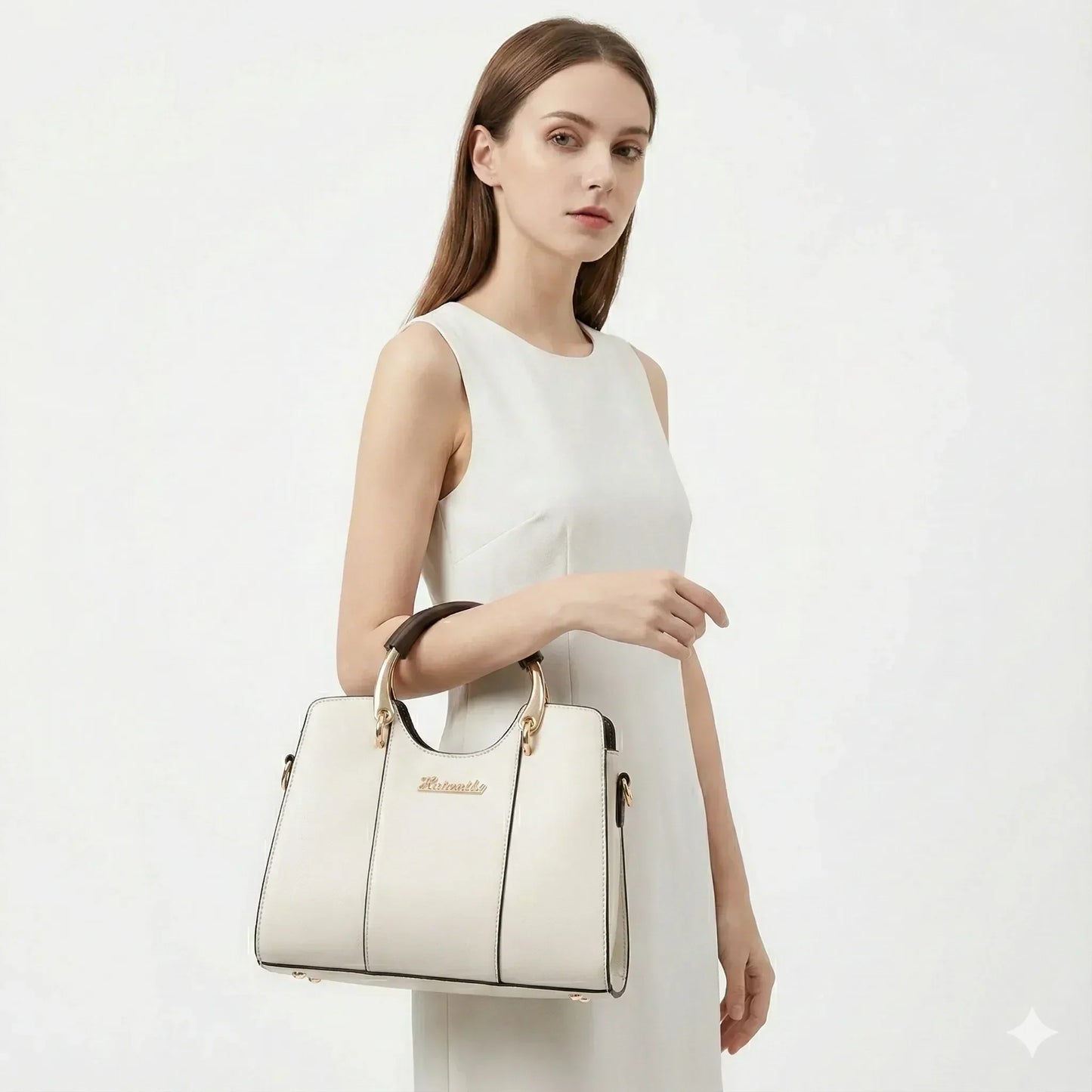 Kasha - Luxurious Women's Leather Crossbody Bag