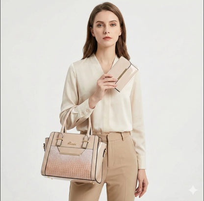 Gabriella - Bag and Wallet Kit in Leather