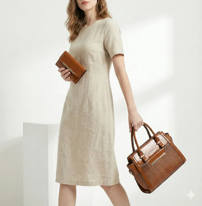 Gabriella - Bag and Wallet Kit in Leather