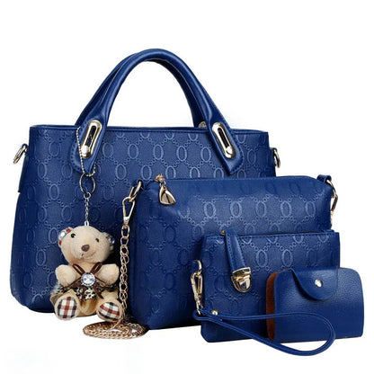 Grace - Legacy 4-Piece Leather Bag Set