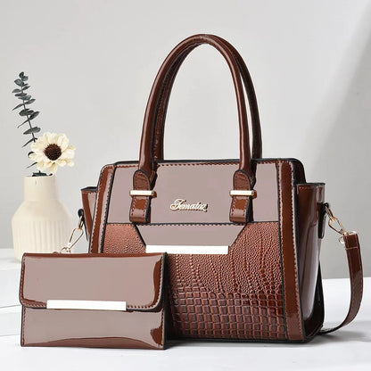 Gabriella - Bag and Wallet Kit in Leather