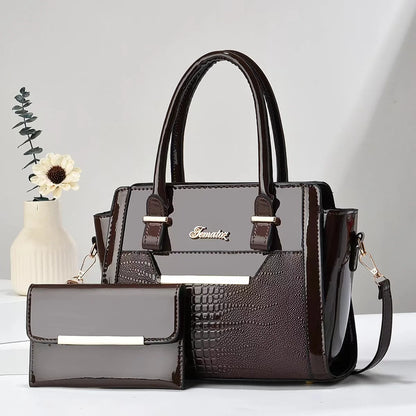 Gabriella - Bag and Wallet Kit in Leather