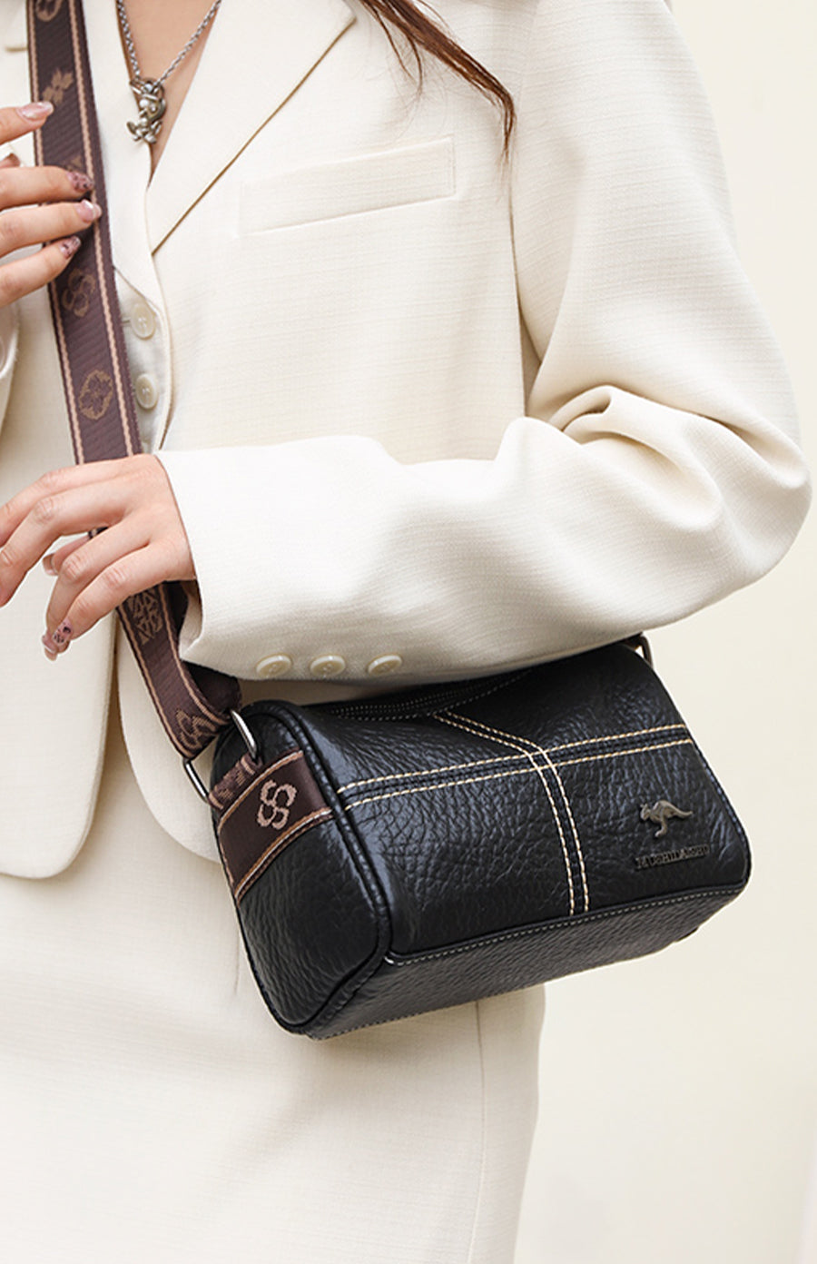 Katherine - Timeless Elegance Leather Shoulder Bag