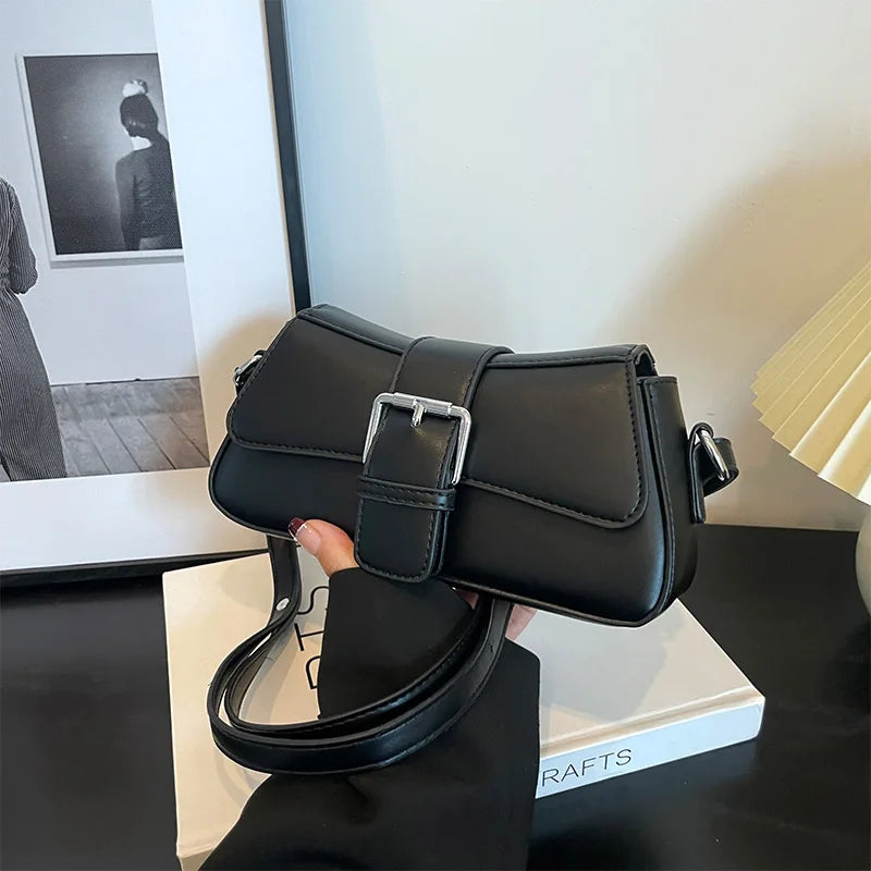 Lily - Stylish Leather Crossbody Bag