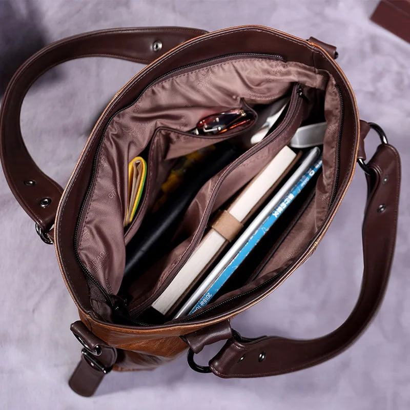 Patricia - Infinite Elegance Leather Handbag