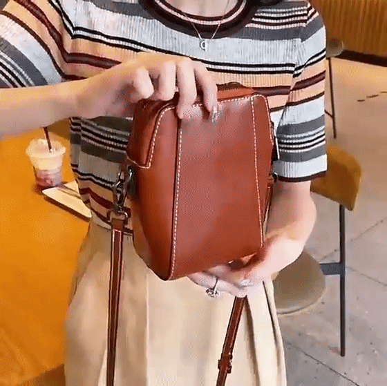 Wilma - Vintage Grace Leather Bag