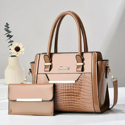 Gabriella - Bag and Wallet Kit in Leather