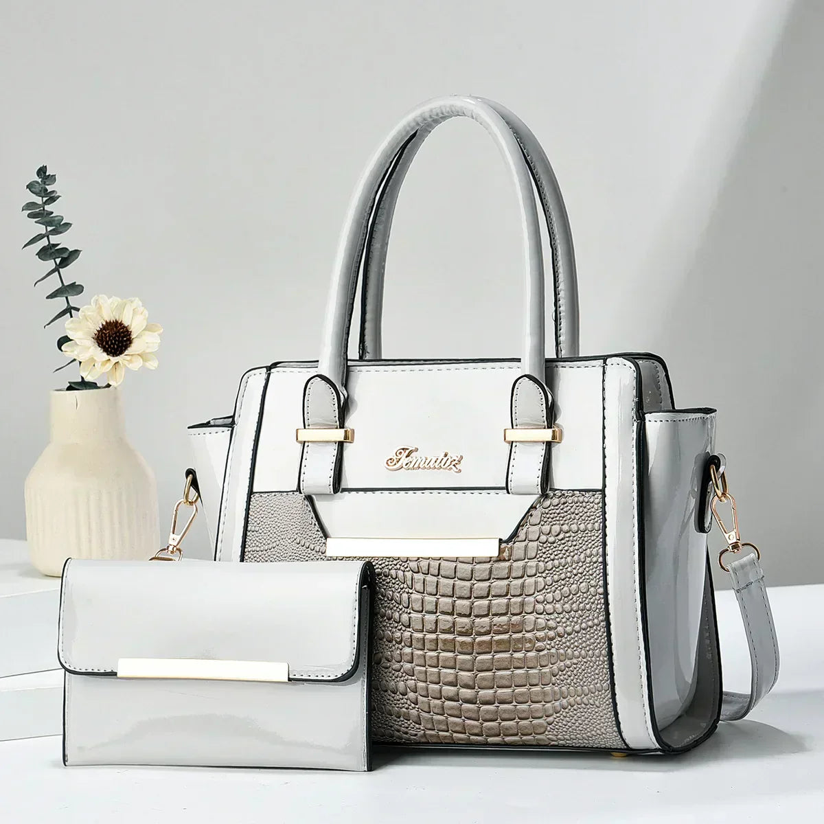 Gabriella - Bag and Wallet Kit in Leather