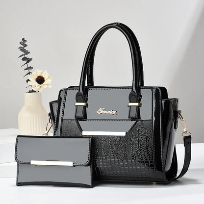 Gabriella - Bag and Wallet Kit in Leather