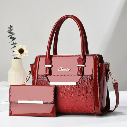 Gabriella - Bag and Wallet Kit in Leather