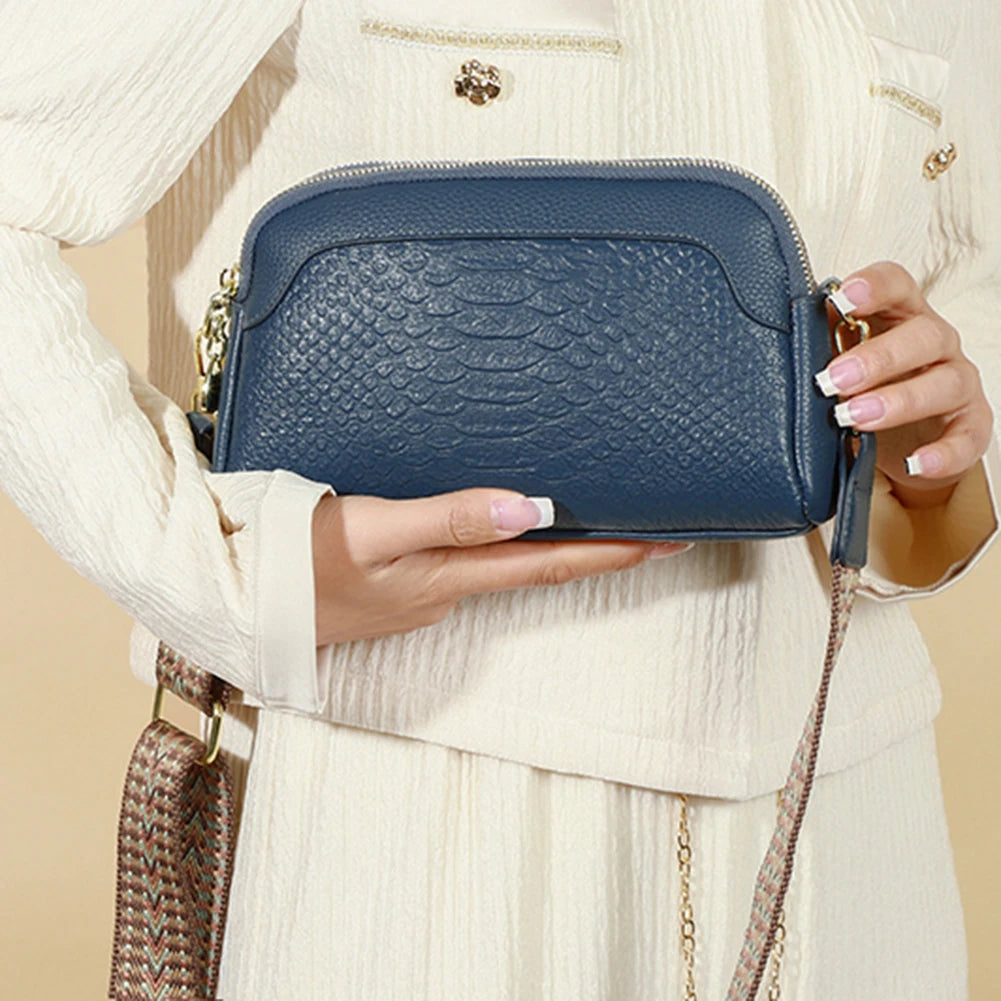 Clara - Prime Elegance Leather Crossbody Bag
