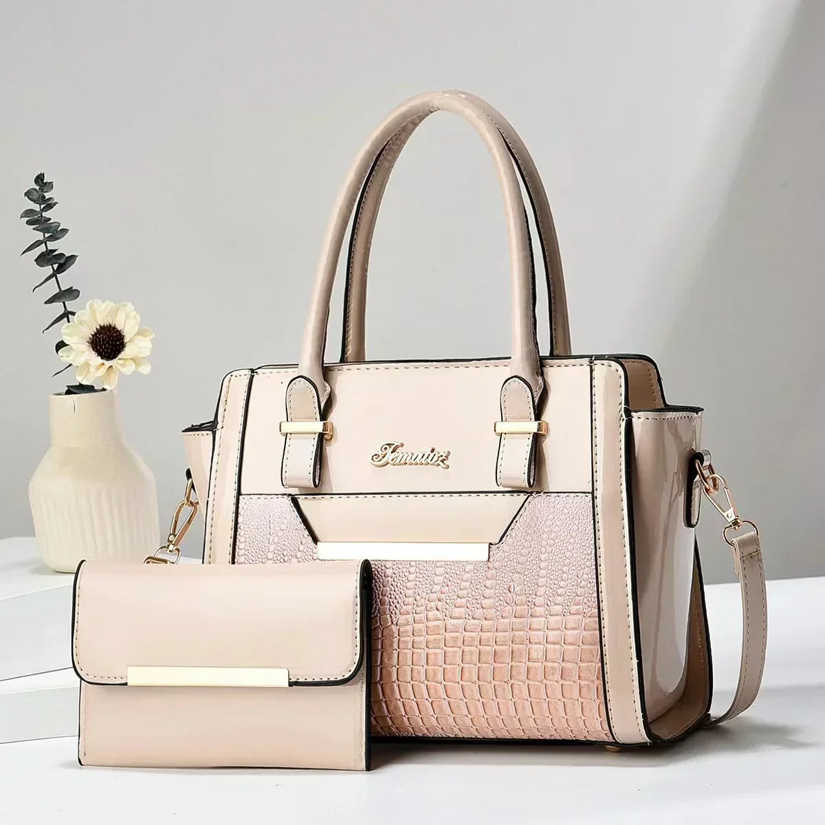 Gabriella - Bag and Wallet Kit in Leather