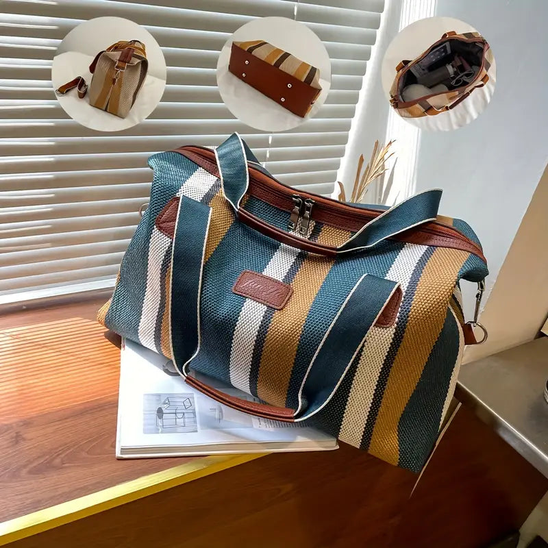 Abigail - Classic Vintage Duffel Bag