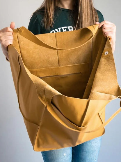 Ruth - Timeless Allure Leather Tote Bag