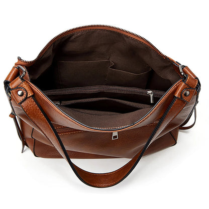 Janice - Vintage Charm Leather Shoulder Bag