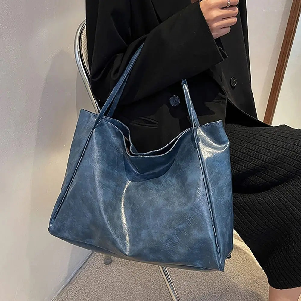 Savannah - Vintage Leather Shoulder Bag