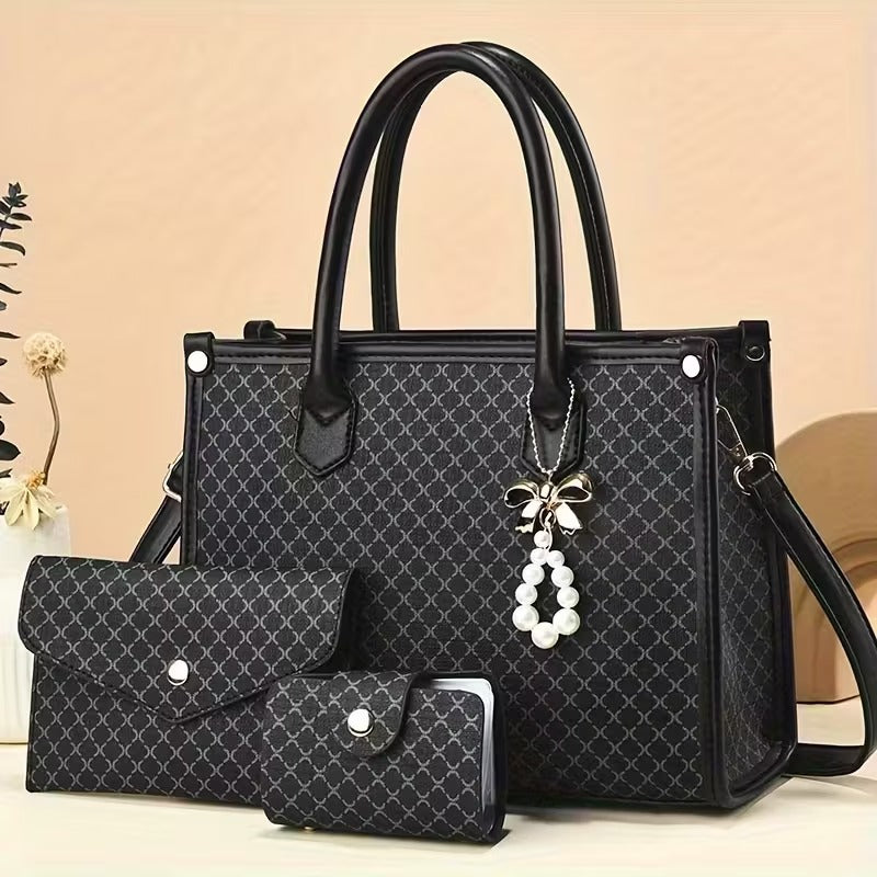 Martha  - Timeless Vintage 3-Piece Leather Bag Set